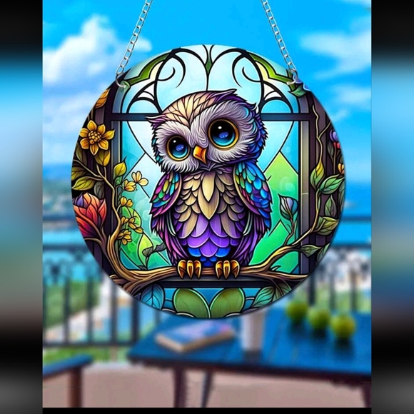 Other - Owl Acrylic Suncatcher 2D